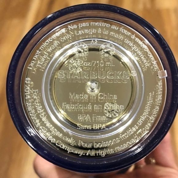 2014 Starbucks Gold Dot foil Venti - Picture 4 of 7